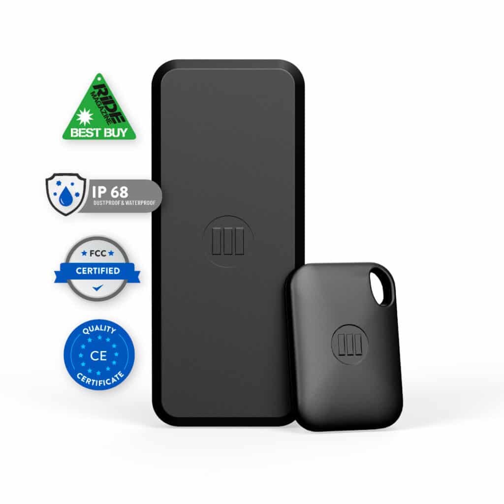 Monimoto 9 anti-theft GPS tracker and key fob